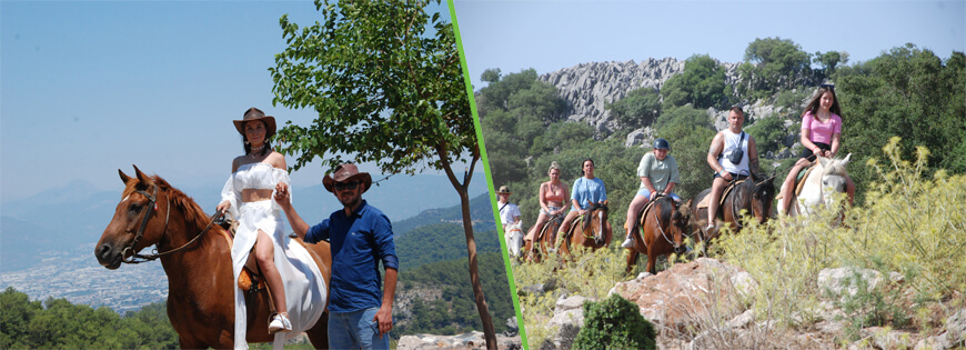 horse riding safari in fethiye and oludeniz
