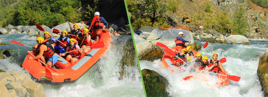 dalaman rafting from fethiye
